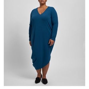 Universal standard longsleeve Geneva dress storm